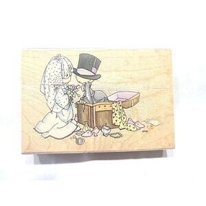 Stampendous Precious Moments Rubber Stamp Togetherness Wedding Never Used